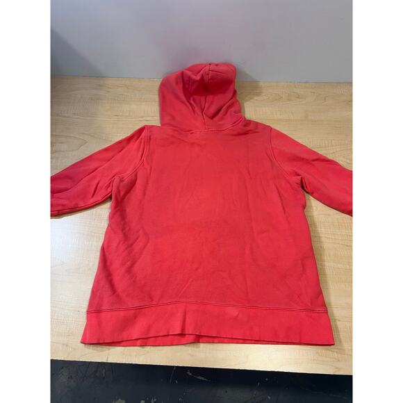 Adidas Originals Trefoil Hoodie Womans Size L 95% Cotton 5% Spandex Pink Coral - Picture 4 of 5